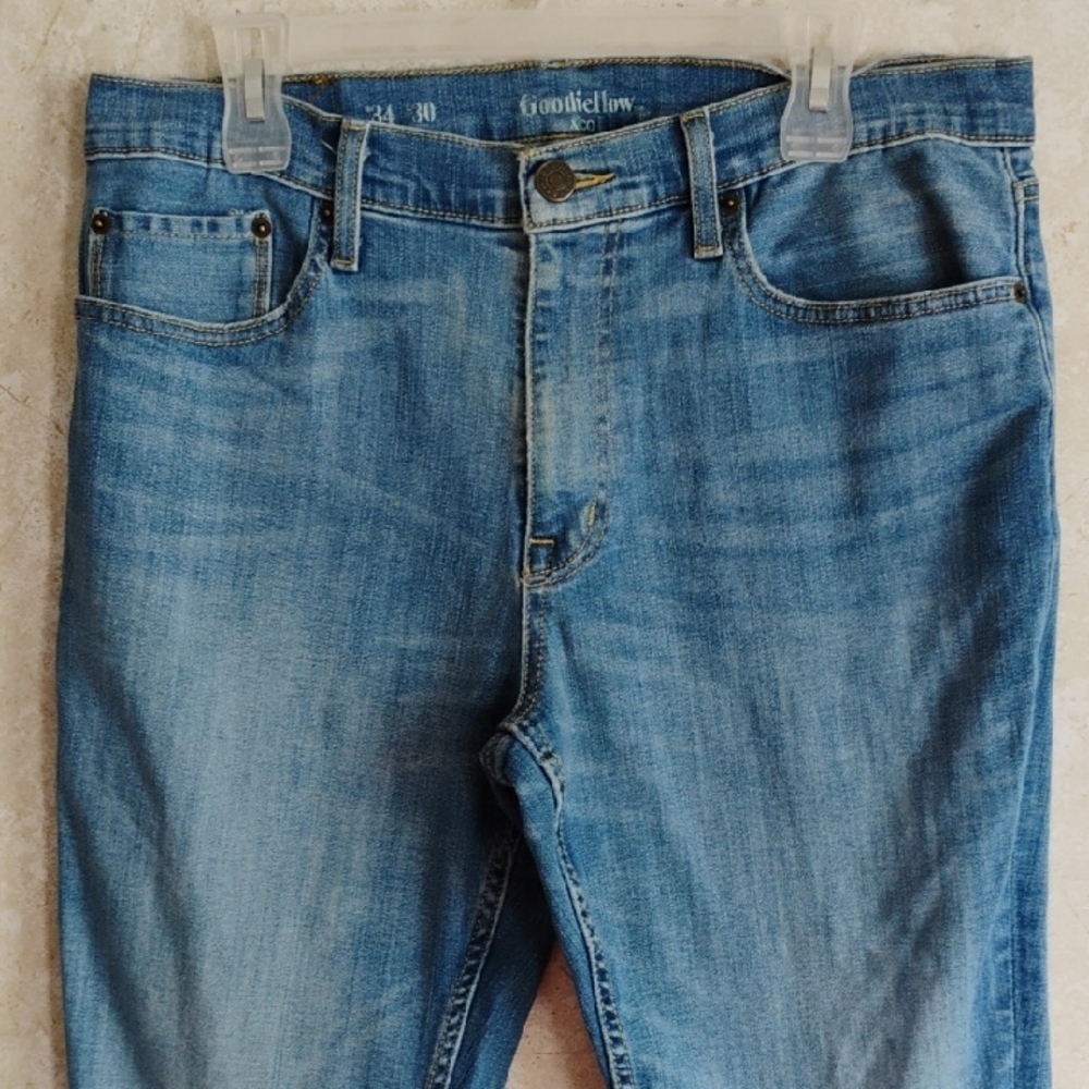 💜 2/$30- Goodfellow & Co Blue Slim Straight Jeans Classic Comfort